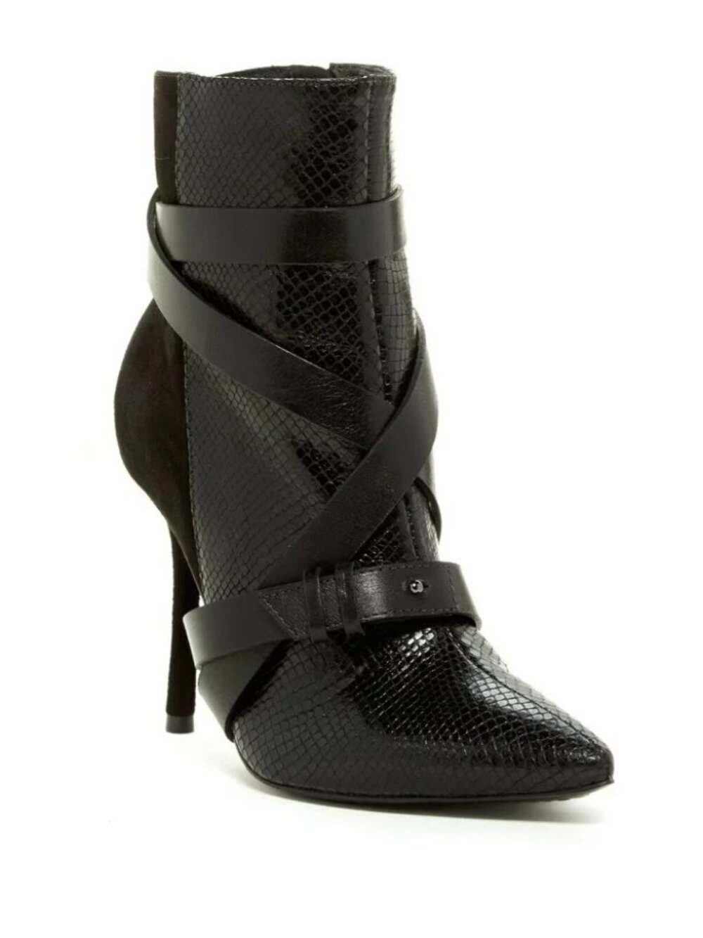 ALICE + OLIVIA Dolan Buckle Boots - Picture 2 of 3